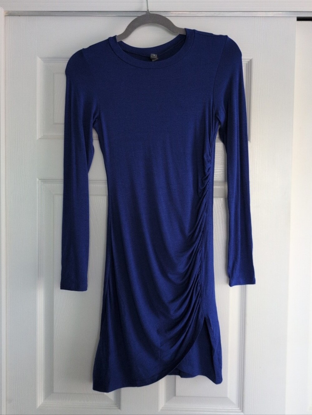 Alya Fitted Dress -- Size XS, Royal Blue